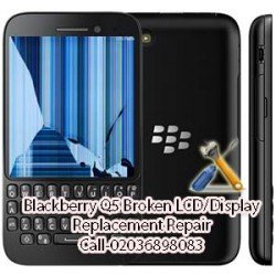 Blackberry Q5 Broken LCD/Display Replacement Repair